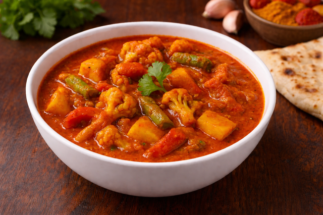 Veg Vindaloo.