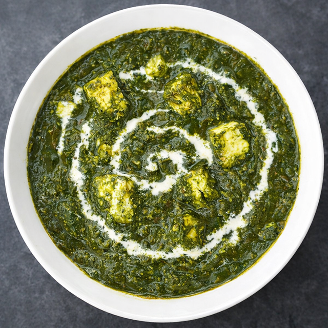 Saag Paneer.