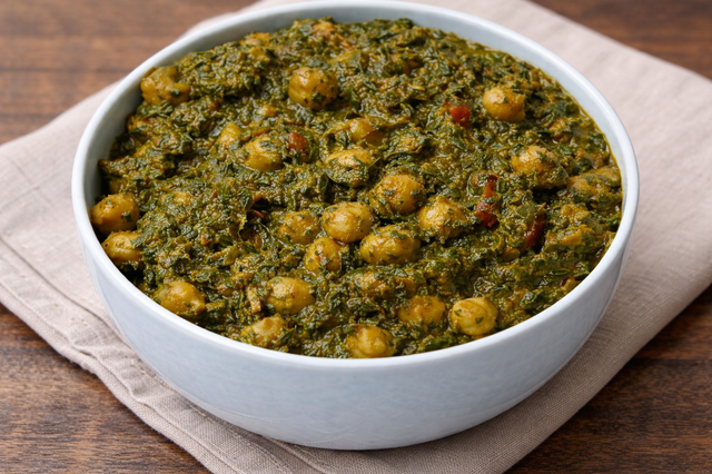 Chana Palak.