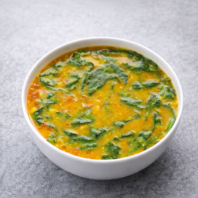 Aloo Daal Palak.