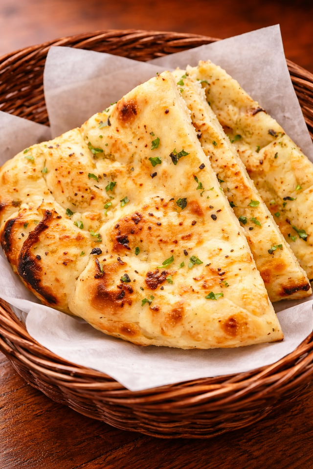 Chilly Garlic Naan.
