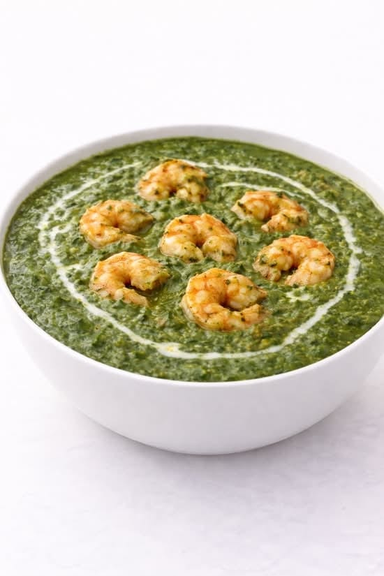 L Shrimp Saagwala.