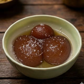 Royal Rose Dumplings (Gulab Jamun)